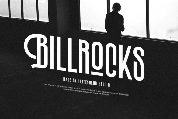 Billrocks: The Elegant Display Font for Modern Marketers