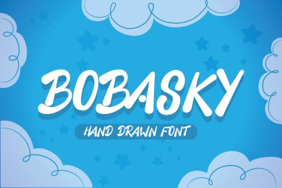 Bobasky Font: A Chunky Display Typeface for the Modern Web