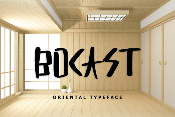 Bocast: A Playful Display Font for Impactful Digital Design