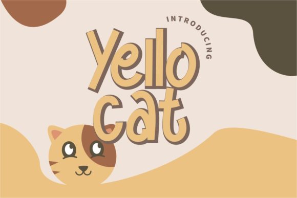 Bring Playful Charm to Your Brand with Yello Cat Font