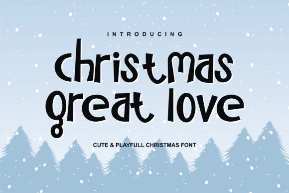Bringing Joyful Personality to Web Design with the Christmas Great Love Font