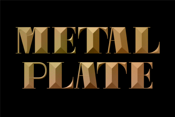 Choosing Metal Plate for a Strong Editorial Headline