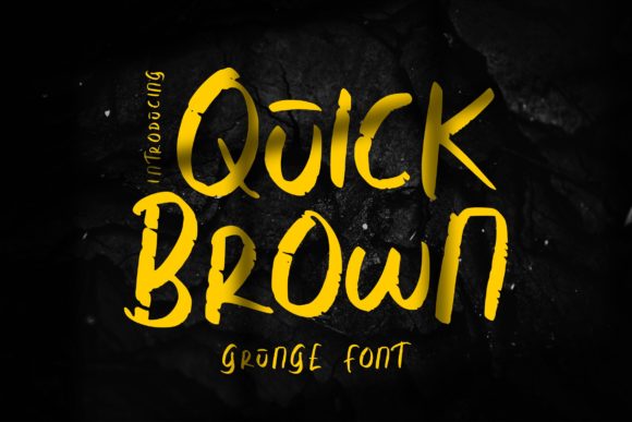 Choosing Quick Brown: A Font for a Cohesive Editorial Mood