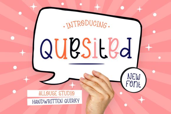Discover the Craft-Friendly Charm of the Quesited Display Font