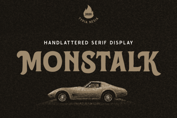Discovering Monstalk: A Bold Display Font for Confident Branding