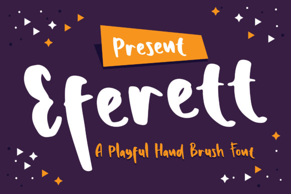 Eferett: A Playful Display Font for Editorial Mood and Readability