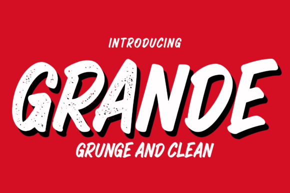 Grande: The Bold Display Typeface for Commanding Digital Screens