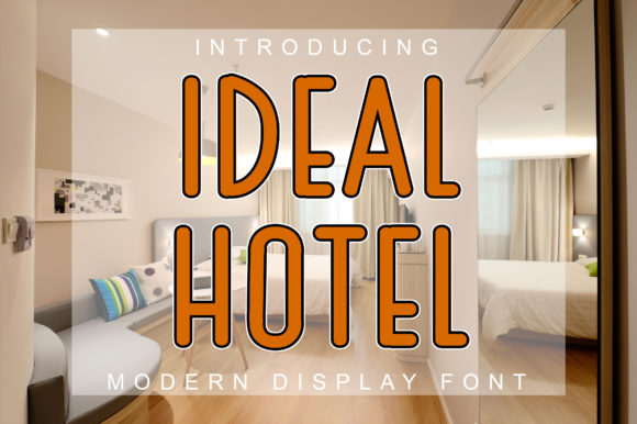 Ideal Hotel: A Font for Clear, Confident Editorial Moods