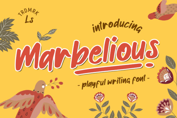 Marbelious: A Playful Font for a Professional Brand