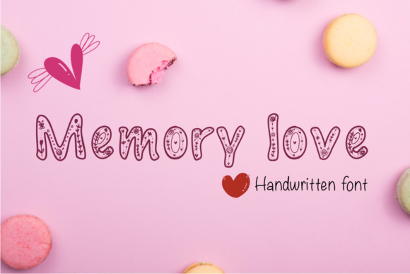 Memory Love: A Playful Display Font for Editorial Personality