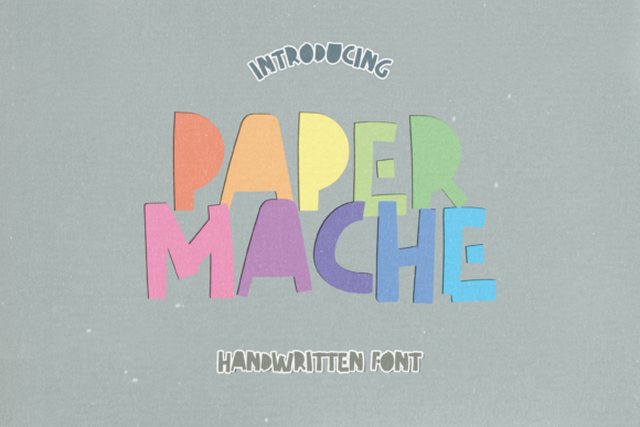 Paper Mache: A Font with Tactile Charm & Editorial Flair