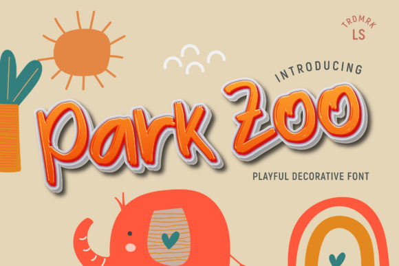 Park Zoo: A Playful Display Font for Welcoming Websites