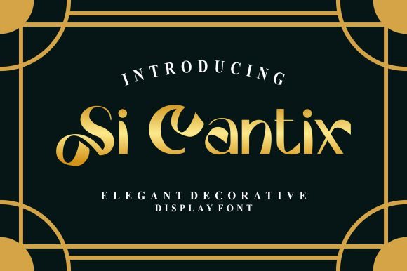 Si Cantix: A Font for Premium Visual Marketing