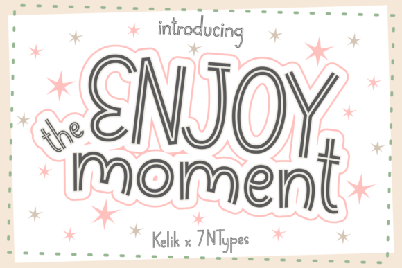 Testing Enjoy the Moment: A Display Font in Real Web Layouts