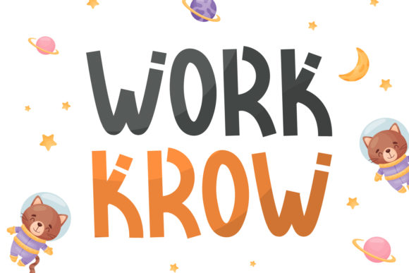 Work Krow: A Font That Gives Your Business a Consistent & Funky Feel